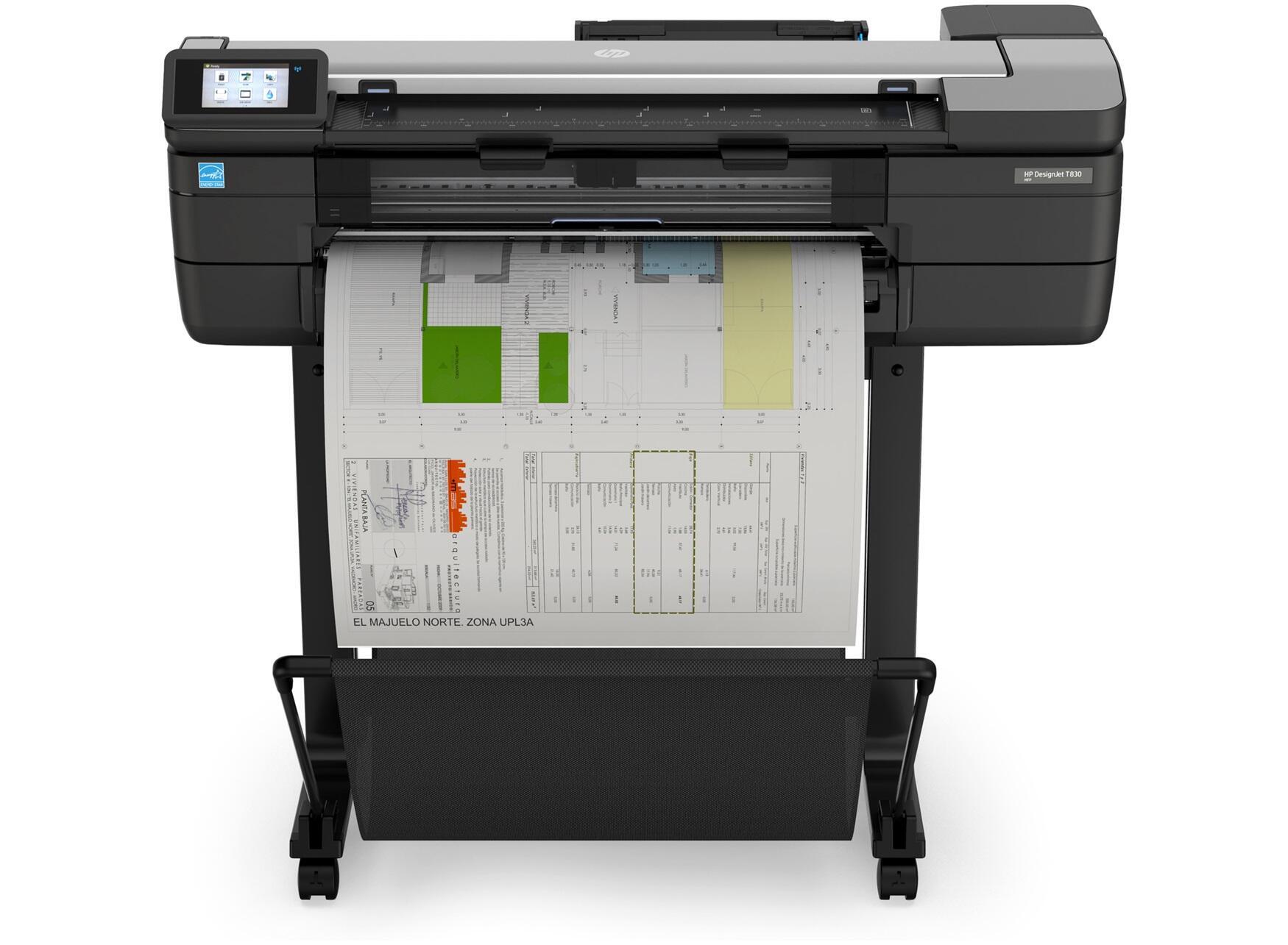 Køb HP DesignJet 24" med scanner - billigste plotter hos - Tilbud: