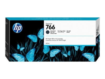 No766 300ml Matt Black Ink Cartridge for HP DesignJet XL