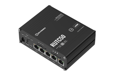 Teltonika RUTC50 5G router med wifi - landets billigste! - lagervare.