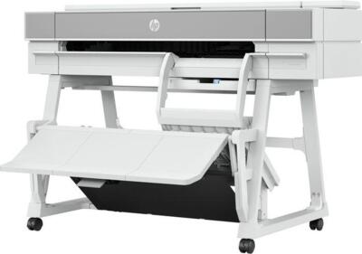 HP DesignJet T950 plotter, 36" med stel, til ingeniører, byggepladser og arkitekter