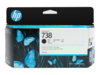 Blæk HP 738, HP DesignJet T850, sort, 130 ml